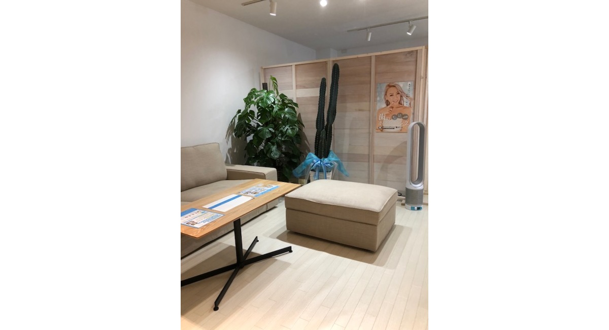 清潔感のある店内